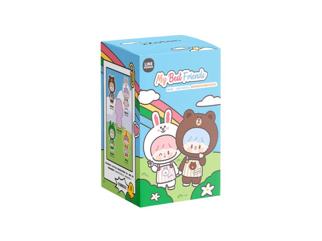 Finding Unicorn Finding Unicorn zZoton X Line Friends My Good Series Vinyl Plush Blind Box Series Single Box - view 1