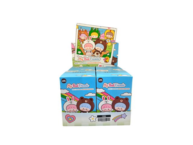 Finding Unicorn Finding Unicorn zZoton X Line Friends My Good Series Vinyl Plush Blind Box Series Whole Set - view 1