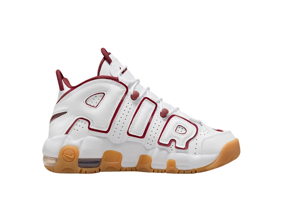 Nike Nike Air More Uptempo White Team Red Gum (GS)