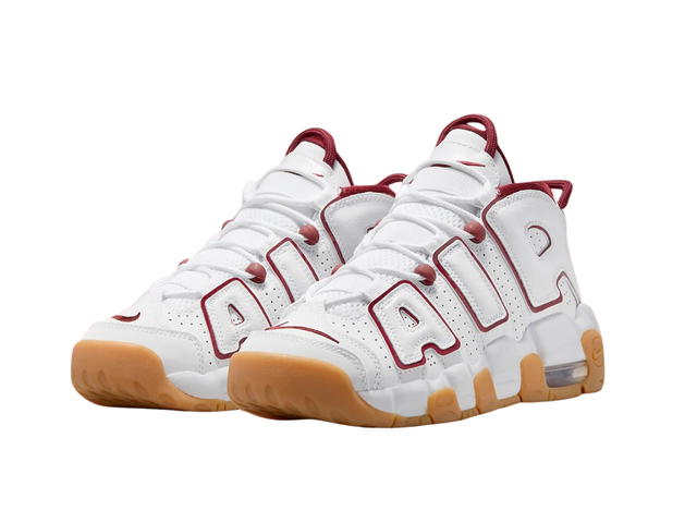 Nike Nike Air More Uptempo White Team Red Gum (GS) - view 3