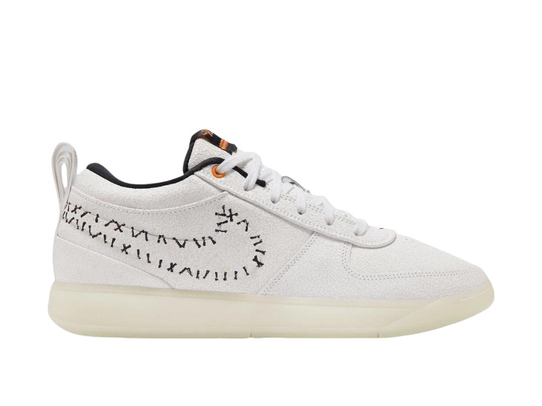 Nike Nike Book 1 Anti Slip Wear Resistant Low Top Basketball Shoes Unisex White