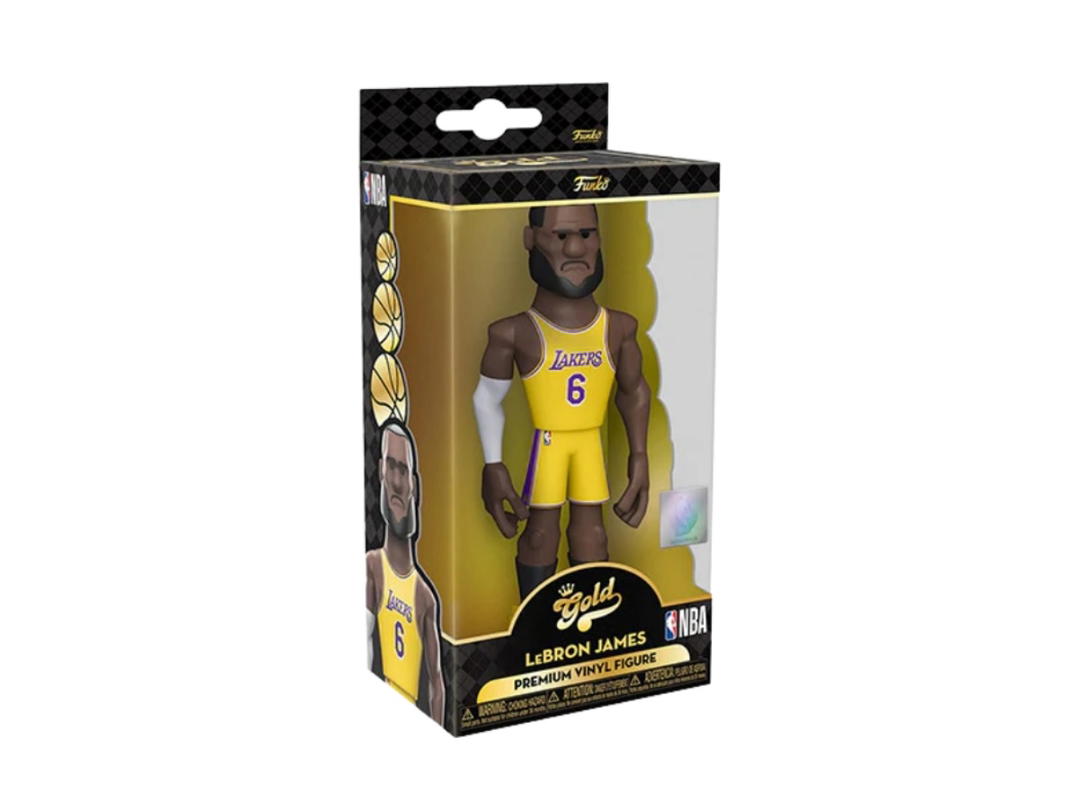 Funko Funko Lebron James Los Angeles Lakers NBA Funko Gold Figure