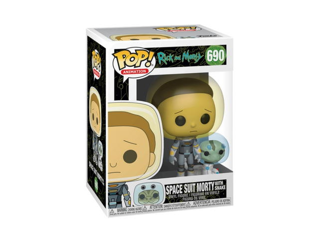Funko Funko POP! Animation (690) - Rick and Morty: Space Suit Morty with Snake - view 1