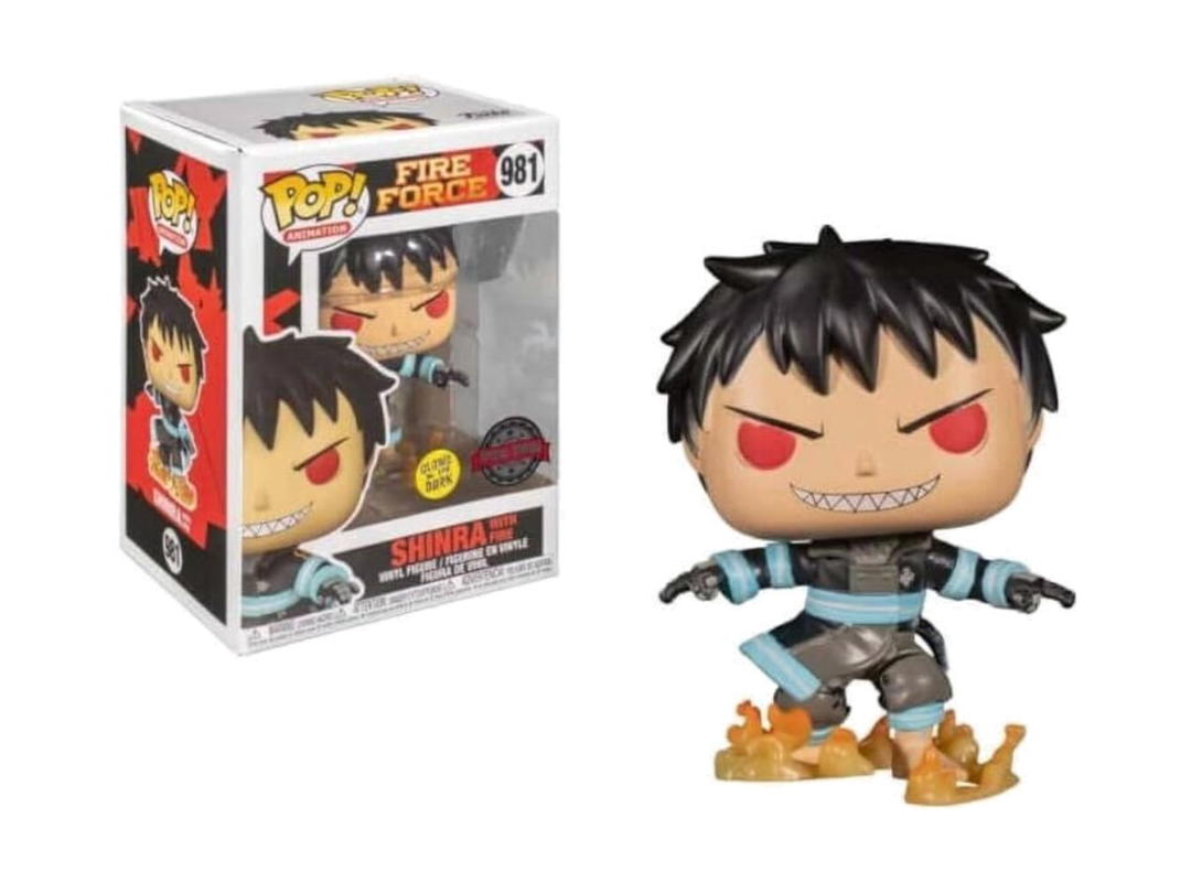Funko Funko POP! Animation (981) - Fire Force: Shinra With Fire Glow In The Dark