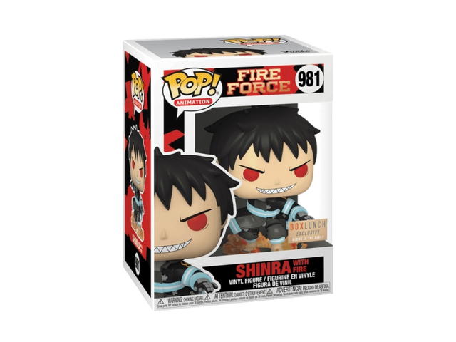 Funko Funko POP! Animation (981) - Fire Force: Shinra With Fire Glow In The Dark - view 4