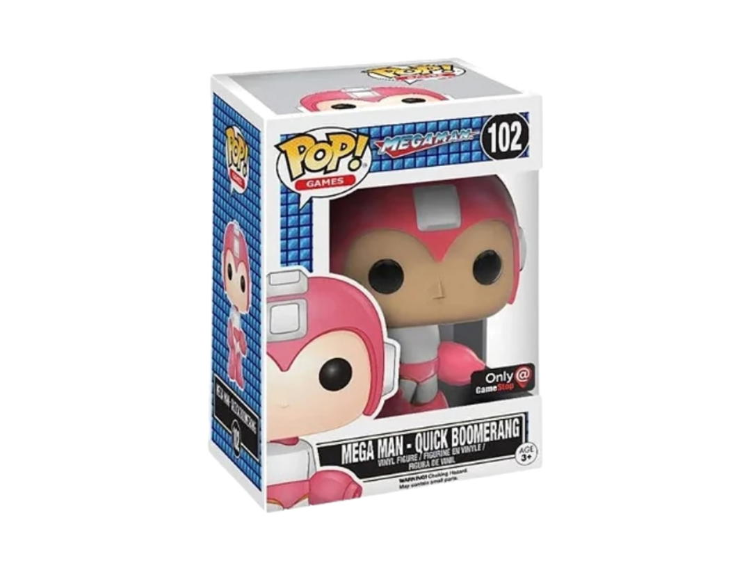 Funko Funko POP! Games (102) - Mega Man: Mega Man - Quick Boomerang