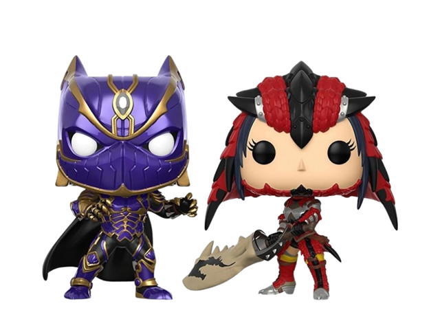 Funko Funko POP! Games (2 Pack) - Marvel vs Capcom Infinite: Black Panther vs Monster Hunter - view 2