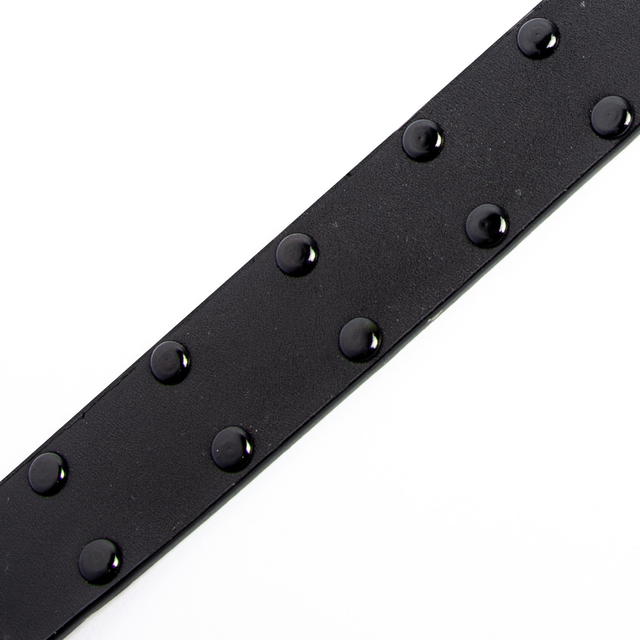 Flaxship Black Studded Belt - view 4