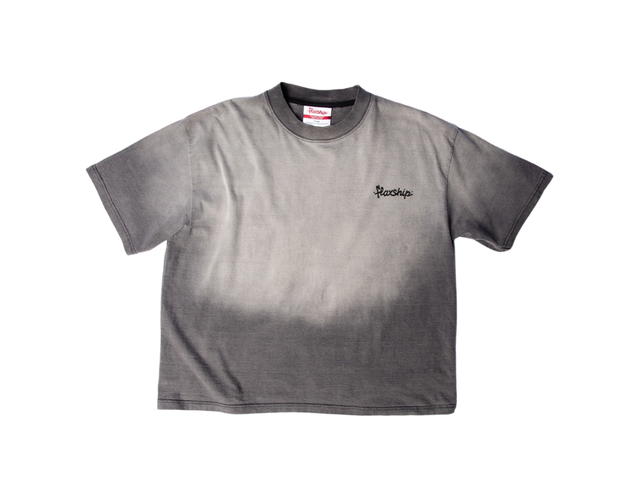 Flaxship Boxy fit tee sun faded เสื้อยืดทรงบ๊อกซี่ฟิต - view 1
