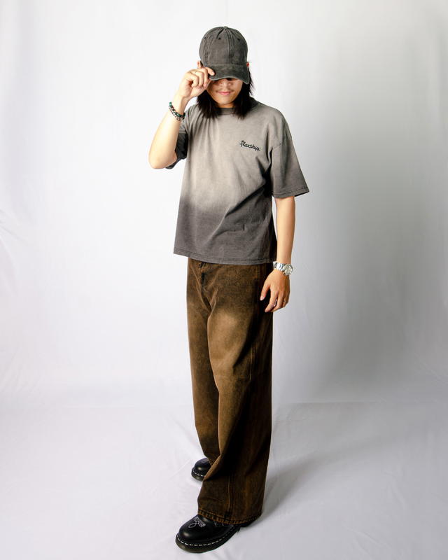 Flaxship Boxy fit tee sun faded เสื้อยืดทรงบ๊อกซี่ฟิต - view 2