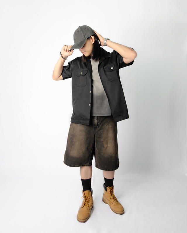 Flaxship Craftsman shirt เสื้อเชิ้ตเเขนสั้น รุ่น Craftsman - view 2