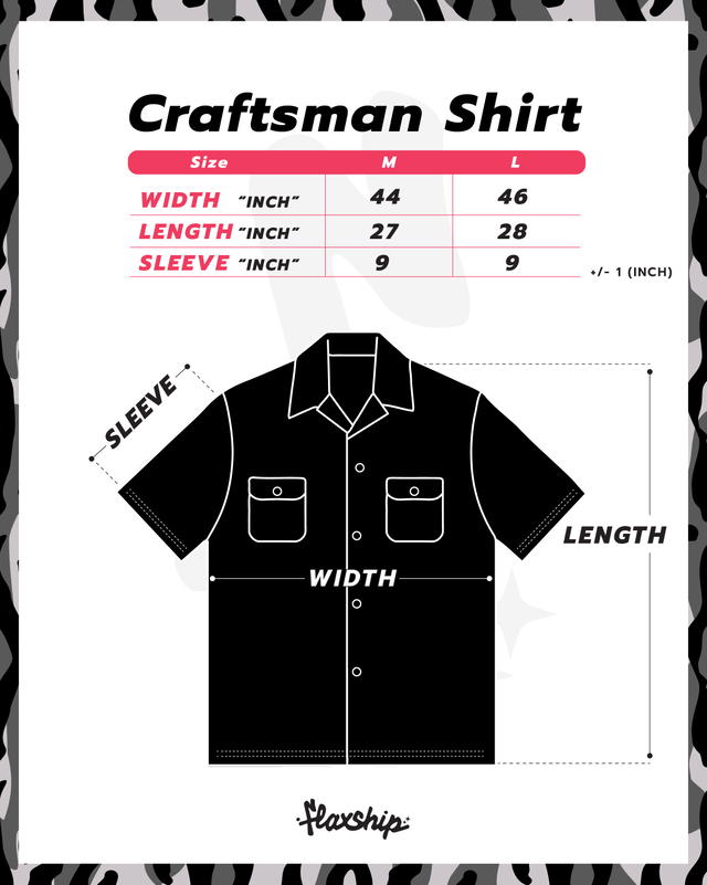 Flaxship Craftsman shirt เสื้อเชิ้ตเเขนสั้น รุ่น Craftsman - view 5