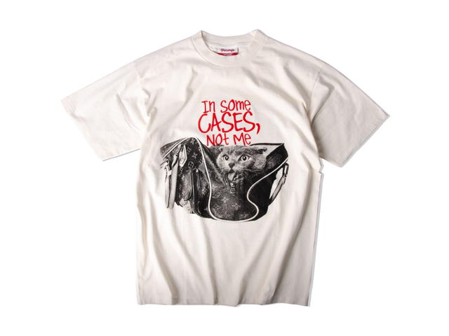 Flaxship Flaxship เสื้อยืดลาย Blameless สีขาวฟอกเฟด - view 1