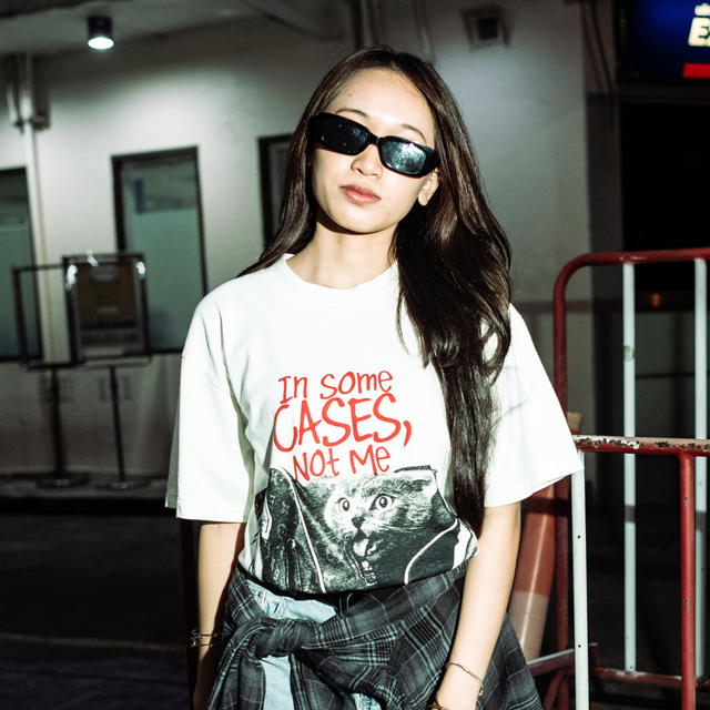 Flaxship Flaxship เสื้อยืดลาย Blameless สีขาวฟอกเฟด - view 3