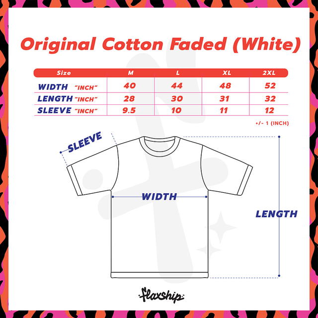Flaxship Flaxship เสื้อยืดลาย Blameless สีขาวฟอกเฟด - view 5