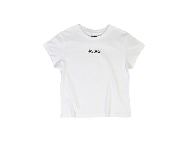 Flaxship Flaxship Baby Tee”mini logo” - view 1
