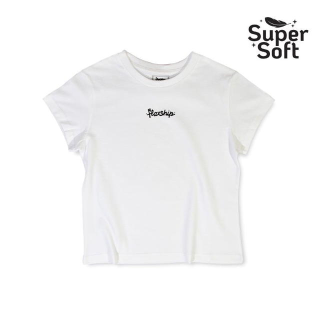 Flaxship Flaxship Baby Tee”mini logo” - view 2