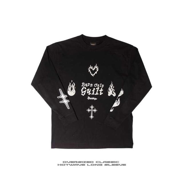 Flaxship Flaxship Oversized classic Hotwave long sleeve - view 2