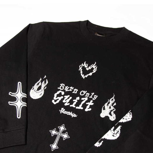 Flaxship Flaxship Oversized classic Hotwave long sleeve - view 3
