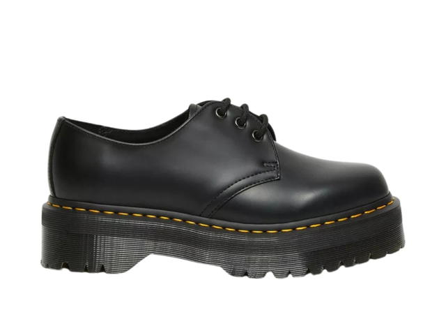 Dr. Martens Dr. Martens 1461 Smooth Leather Platform Black - view 1
