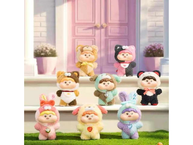 Beco-fun Fluffy Meatball Vinyl Pendant Blind Box Single Box - view 2