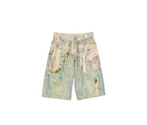 Buy Acne Studios Cut Off Jeans Multicolor at Sasom – Authentic and Ready to Ship