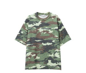 Buy Acne Studios Print Logo T-Shirt Khaki Green at Sasom – Authentic and Ready to Ship