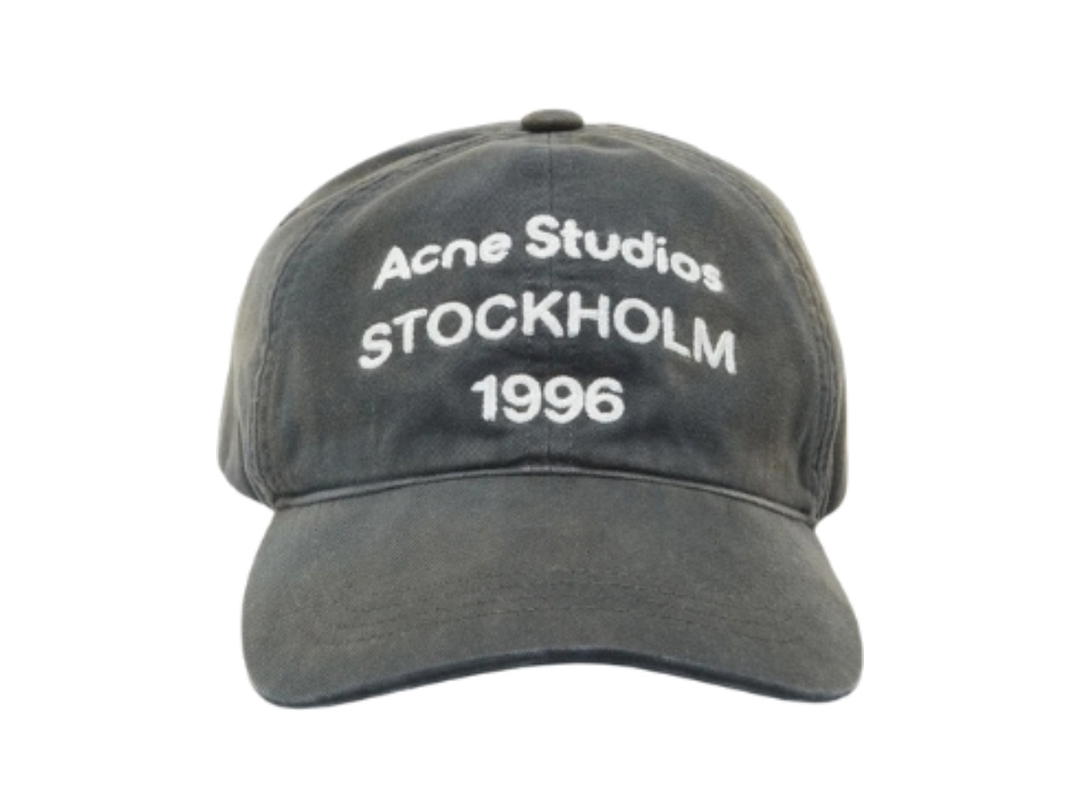Acne Studios Acne Studios Logo Cap Faded Black