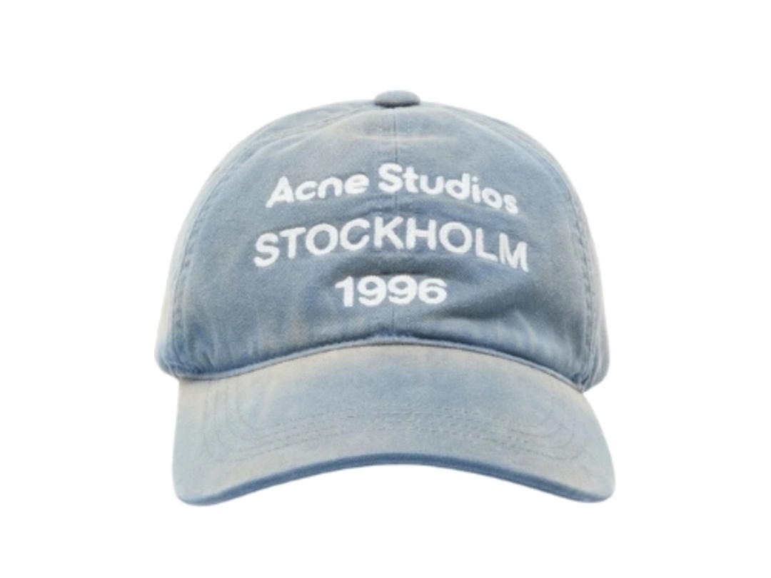 Acne Studios Acne Studios Logo Cap Deep Blue