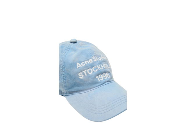 Acne Studios Acne Studios Logo Cap Cornflower Blue - view 3