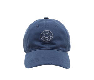 Buy Acne Studios Distressed Logo Cap Dark Navy at Sasom – Authentic and Ready to Ship
