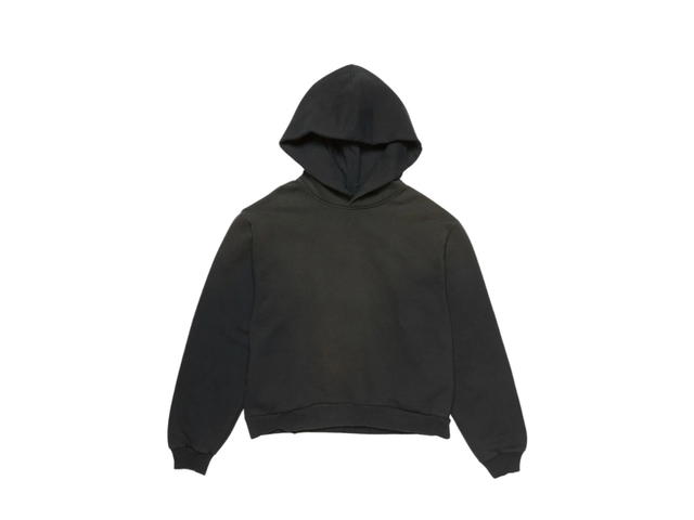 Acne Studios Acne Studios Logo Hooded Sweater Black - view 2