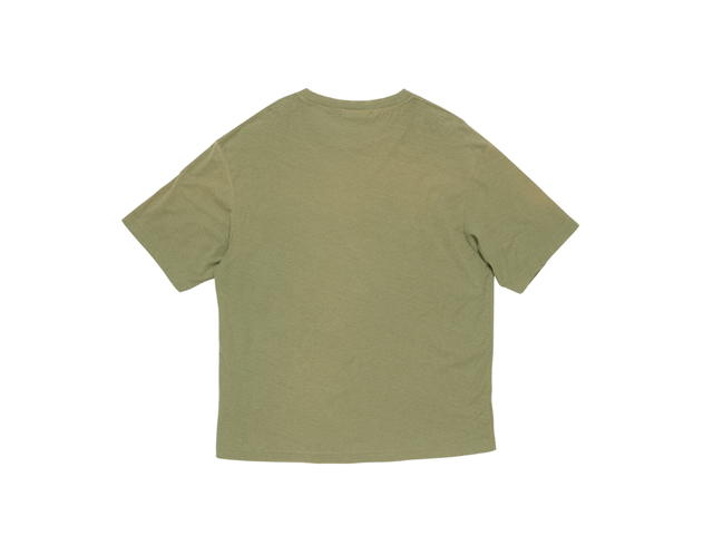 Acne Studios Acne Studios Logo T-Shirt Relaxed Fit Olive Green (Women's/Men's) - view 2