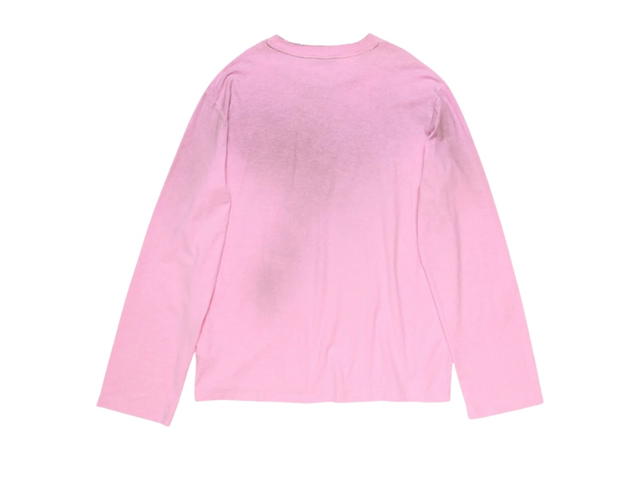 Acne Studios Acne Studios Logo T-Shirt - Relaxed Fit Cotton Candy Pink (Women's/Men's) - view 2