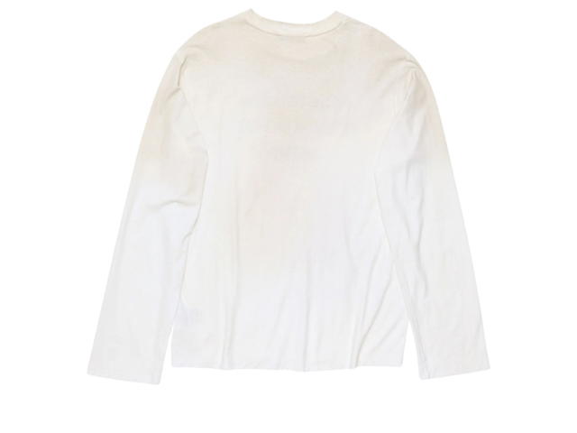 Acne Studios Acne Studios Logo T-Shirt - Relaxed Fit Dusty White (Women's/Men's) - view 2
