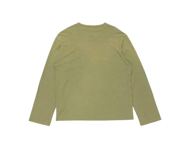 Acne Studios Acne Studios Logo T-Shirt - Relaxed Fit Olive Green (Women's/Men's) - view 2