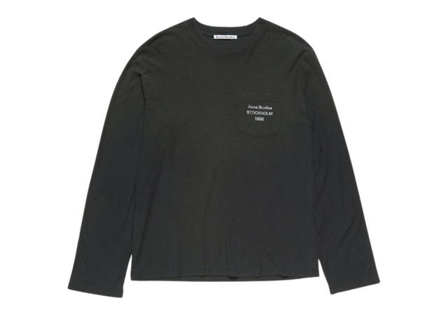 Acne Studios Acne Studios Logo T-Shirt Faded Black (Women's/Men's) - view 1