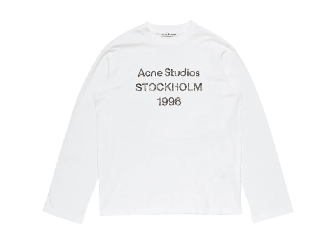 Acne Studios Acne Studios 1996 Logo T-Shirt Off White