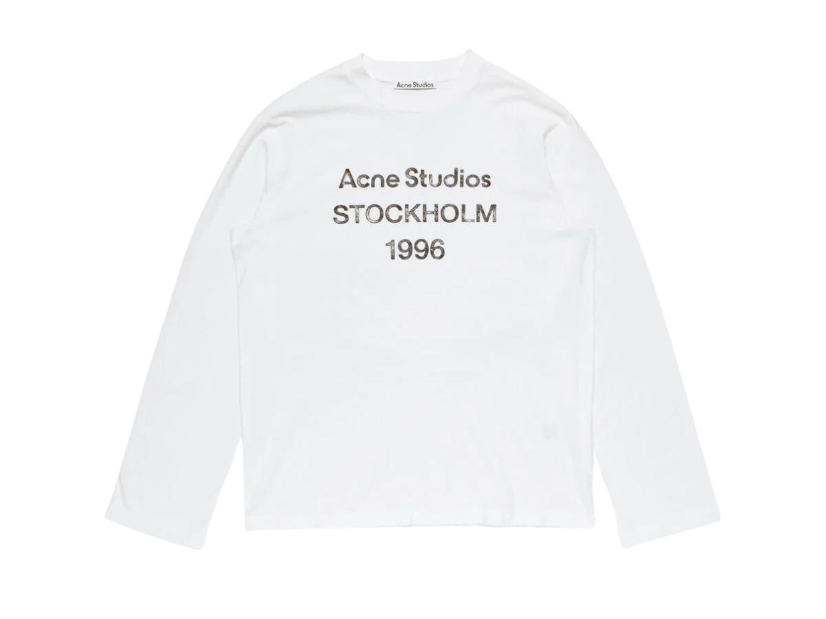 Acne Studios Acne Studios 1996 Logo T-Shirt Off White