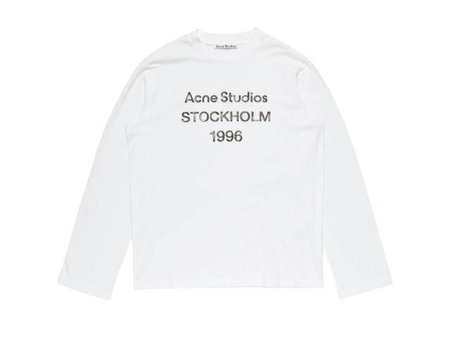 Acne Studios Acne Studios 1996 Logo T-Shirt Off White - view 1