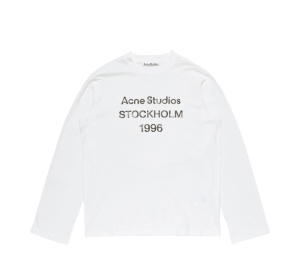 Buy Acne Studios 1996 Logo T-Shirt Off White (Women's/Men's) at Sasom – Authentic and Ready to Ship