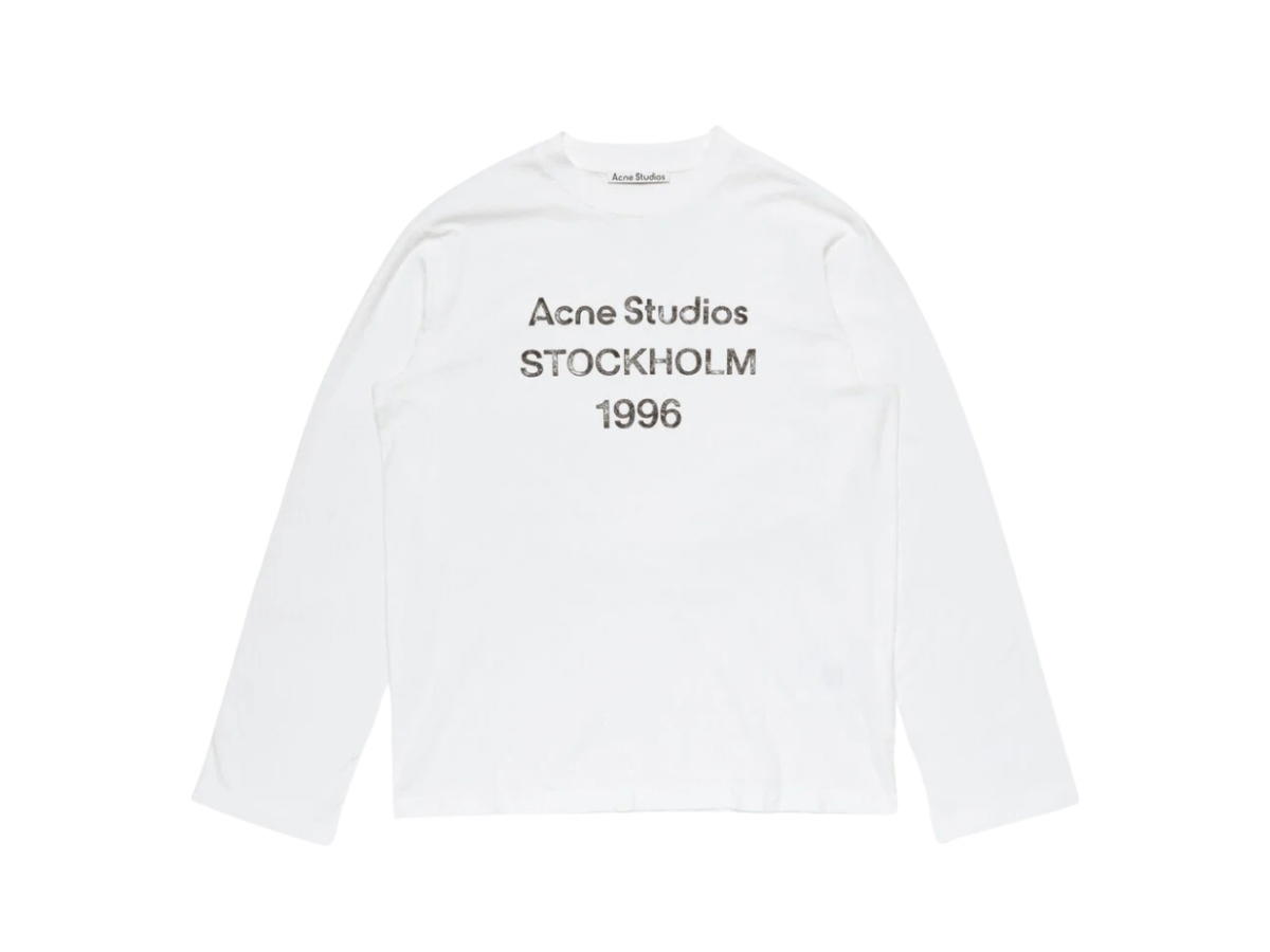 Acne Studios Acne Studios 1996 Logo T-Shirt Off White (Women's/Men's)