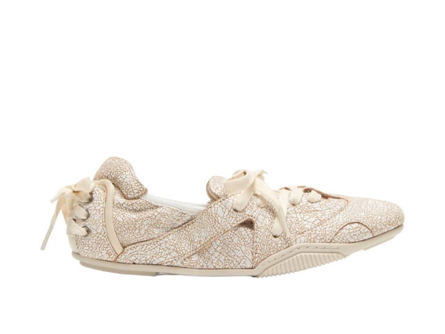 Acne Studios Acne Studios Lace-up Leather Shoes Off White (Women's) - view 1