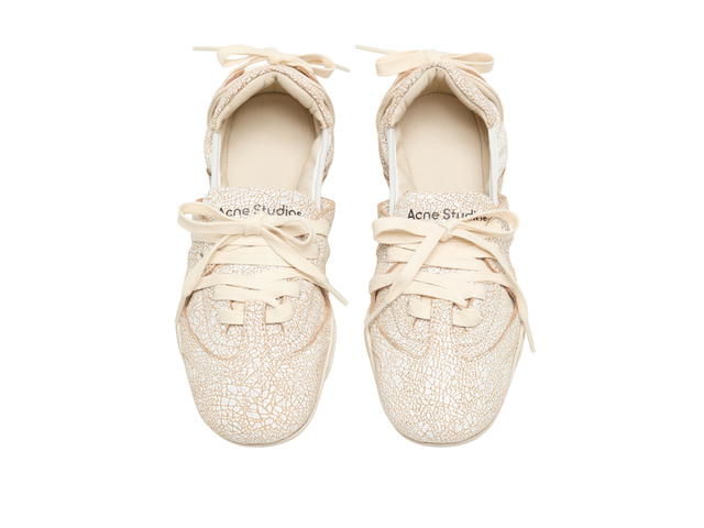 Acne Studios Acne Studios Lace-up Leather Shoes Off White (Women's) - view 2