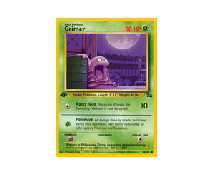 Buy Pokemon Grimer C [FO 48/62] Base "Fossil" [FirstEdition] (EN) at Sasom – Authentic and Ready to Ship
