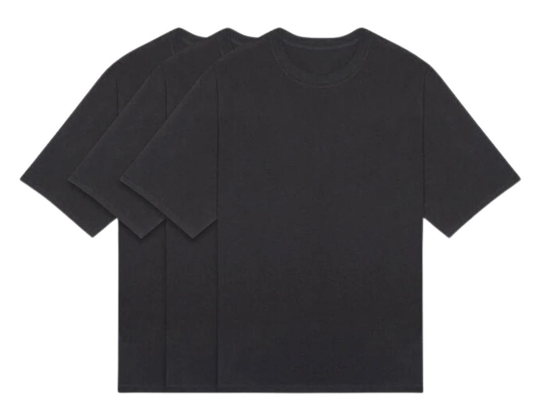 Fear of God FOG - Fear of God Essentials Black 3 Pack T-Shirts