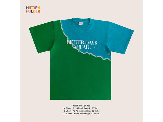 Folders Folders BETTER DAYS AHEAD : Bleach Tie-dye - view 4