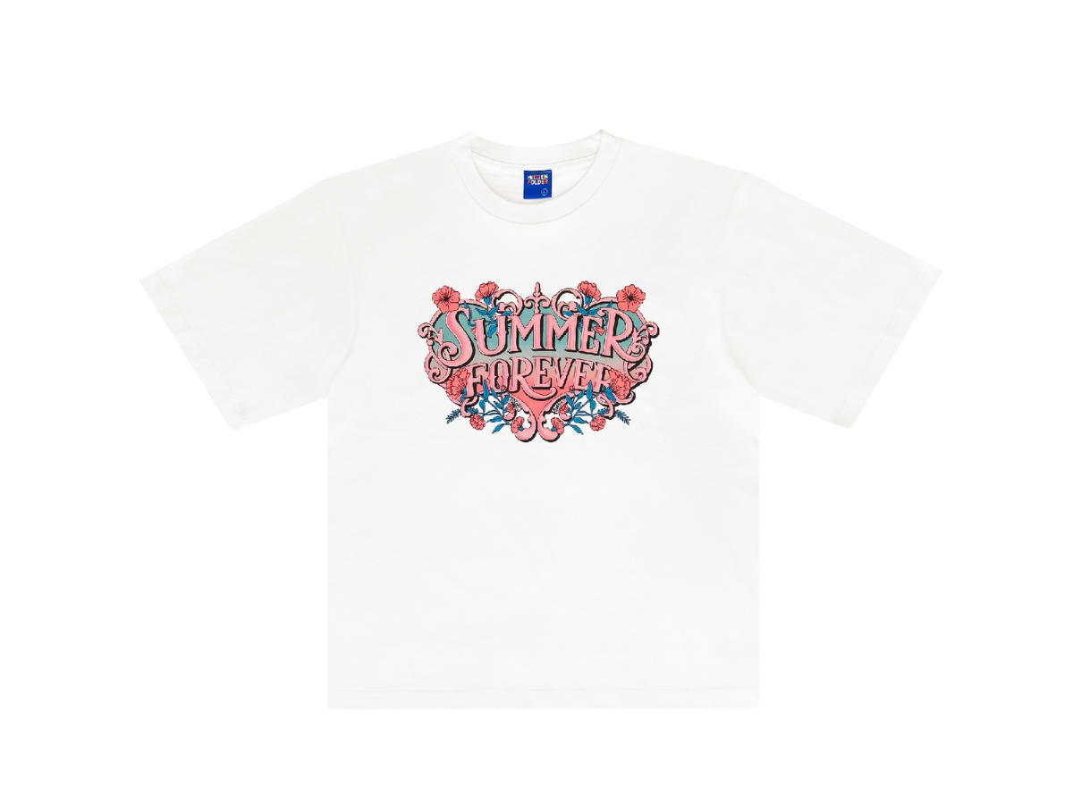 Folders Folders Summer Forever : Tee Shirt - White