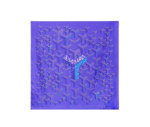 Buy Goyard Scarf N°1 Blueberry Purple  [Limited Edition 2026] at Sasom – Authentic and Ready to Ship