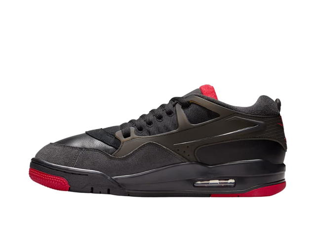 Nike Air Jordan 4 RM Black Anthracite Varsity Red - view 2